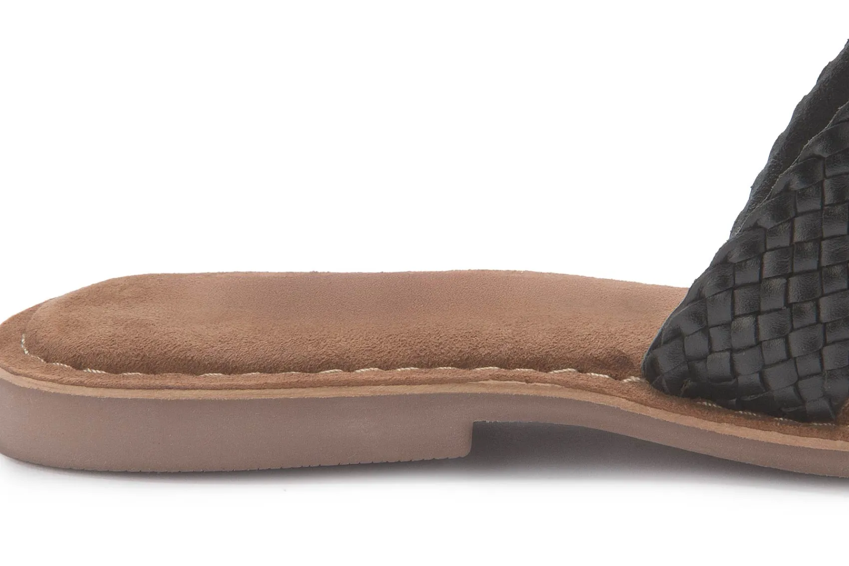 Sandalen|Pantoletten|Horsch Schuhe Pantolette in Übergrößen Schwarz