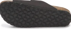 Sandalen|Pantoletten|Horsch Schuhe Pantolette in Übergrößen Schwarz