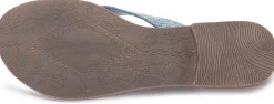 Sandalen|Pantoletten|Horsch Schuhe Pantolette in Übergrößen Blau