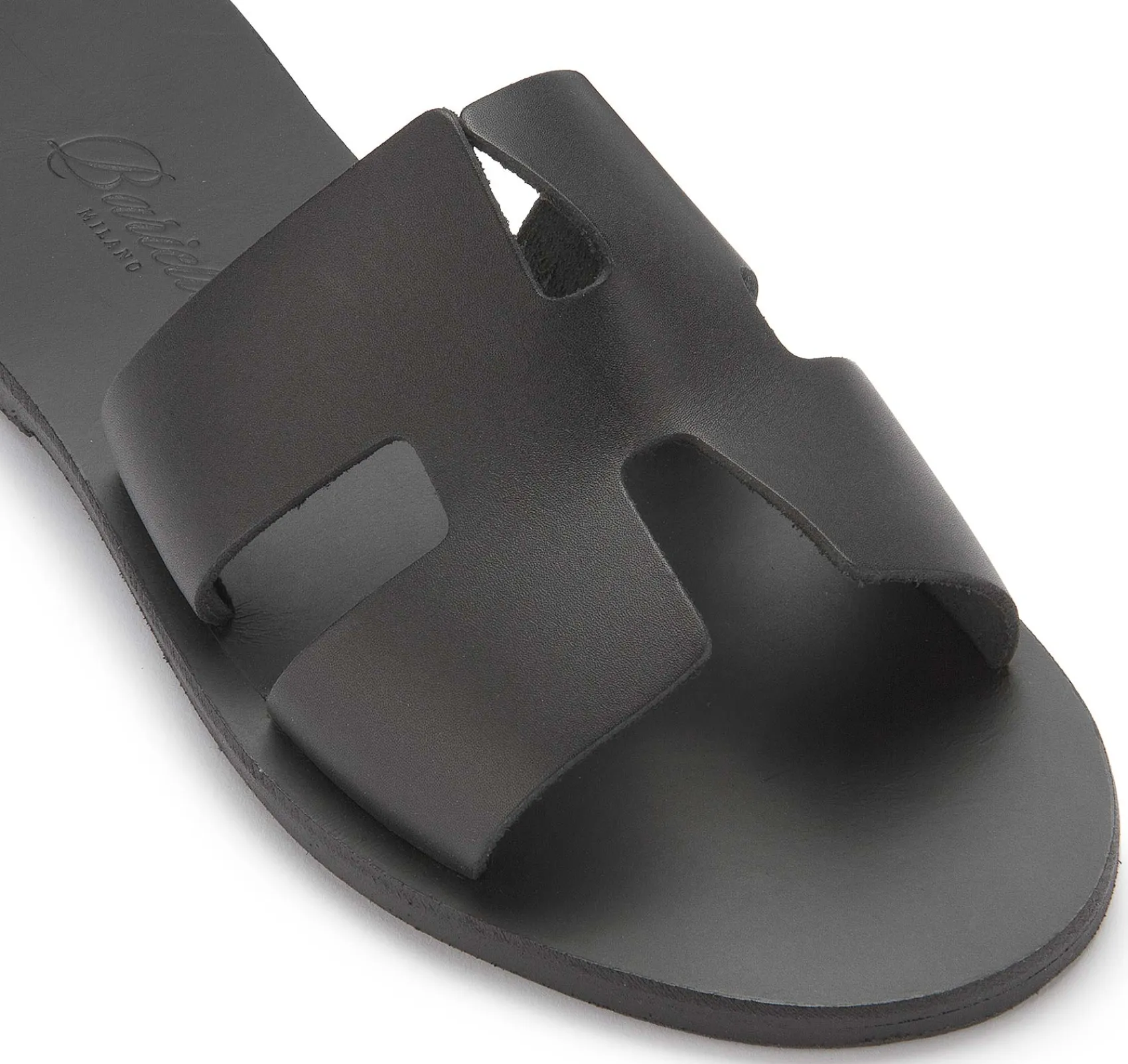 Sandalen|Pantoletten|Horsch Schuhe Pantolette in Übergrößen Schwarz
