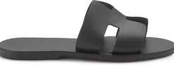 Sandalen|Pantoletten|Horsch Schuhe Pantolette in Übergrößen Schwarz