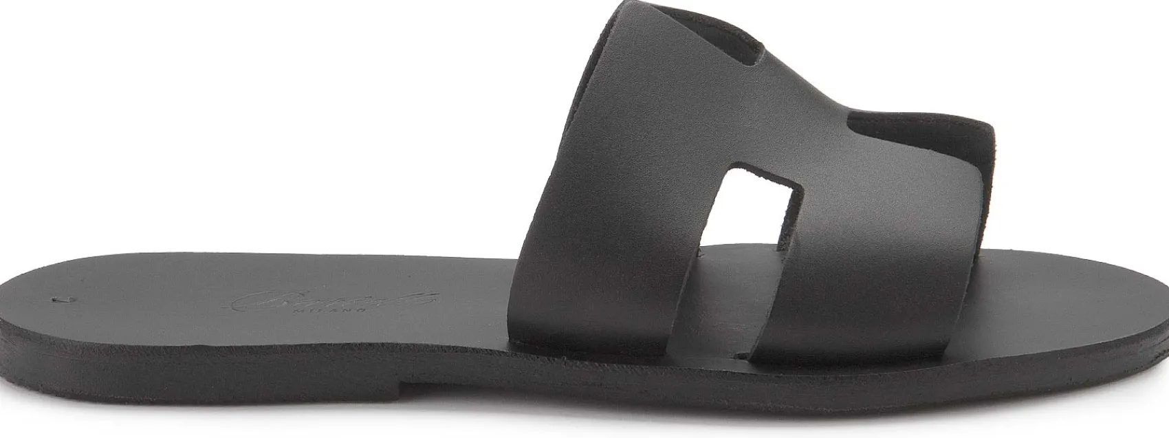 Sandalen|Pantoletten|Horsch Schuhe Pantolette in Übergrößen Schwarz