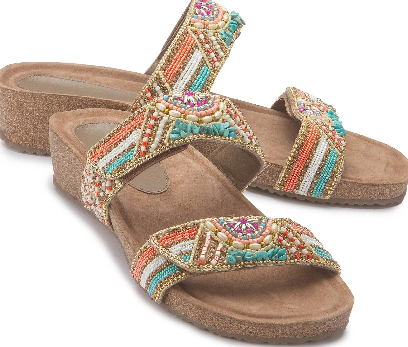 Sandalen|Pantoletten|Horsch Schuhe Pantolette in Übergrößen