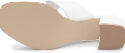 Sandalen|Pantoletten|Horsch Schuhe Pantolette in Übergrößen Weiß