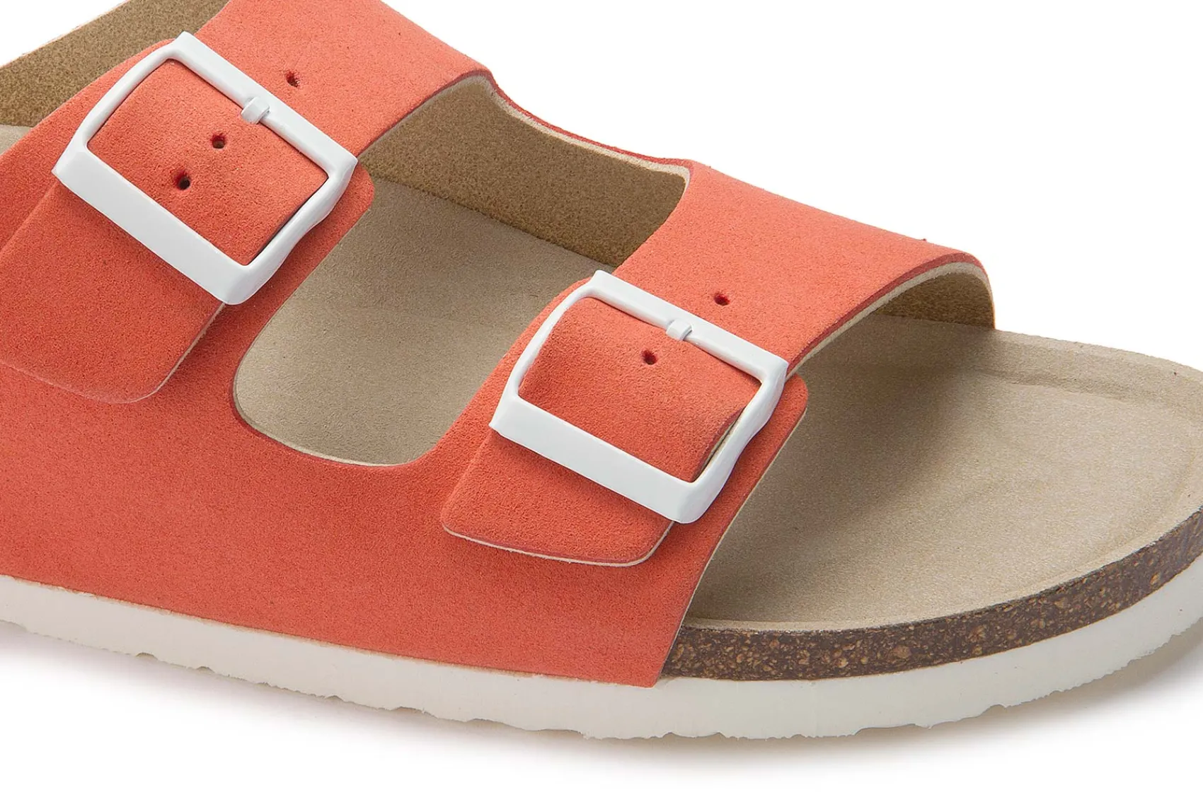 Sandalen|Pantoletten|Horsch Schuhe Pantolette in Übergrößen Orange