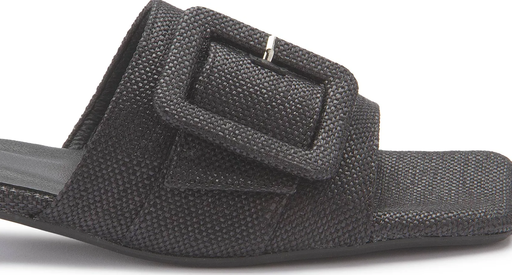 Sandalen|Pantoletten|Horsch Schuhe Pantolette in Übergrößen Schwarz
