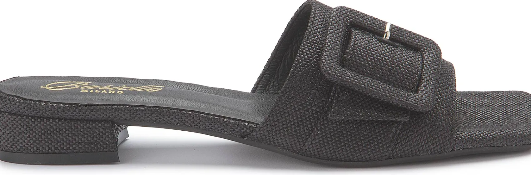 Sandalen|Pantoletten|Horsch Schuhe Pantolette in Übergrößen Schwarz