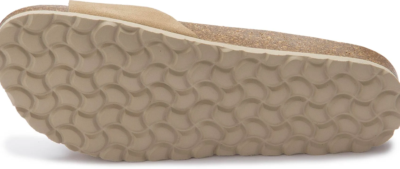 Sandalen|Pantoletten|Horsch Schuhe Pantolette in Übergrößen Beige