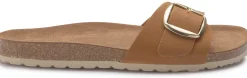Sandalen|Pantoletten|Horsch Schuhe Pantolette in Übergrößen Braun
