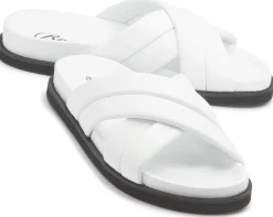 Sandalen|Pantoletten|Horsch Schuhe Pantolette in Übergrößen Weiß
