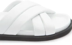 Sandalen|Pantoletten|Horsch Schuhe Pantolette in Übergrößen Weiß