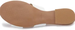 Sandalen|Pantoletten|Horsch Schuhe Pantolette in Übergrößen Weiß