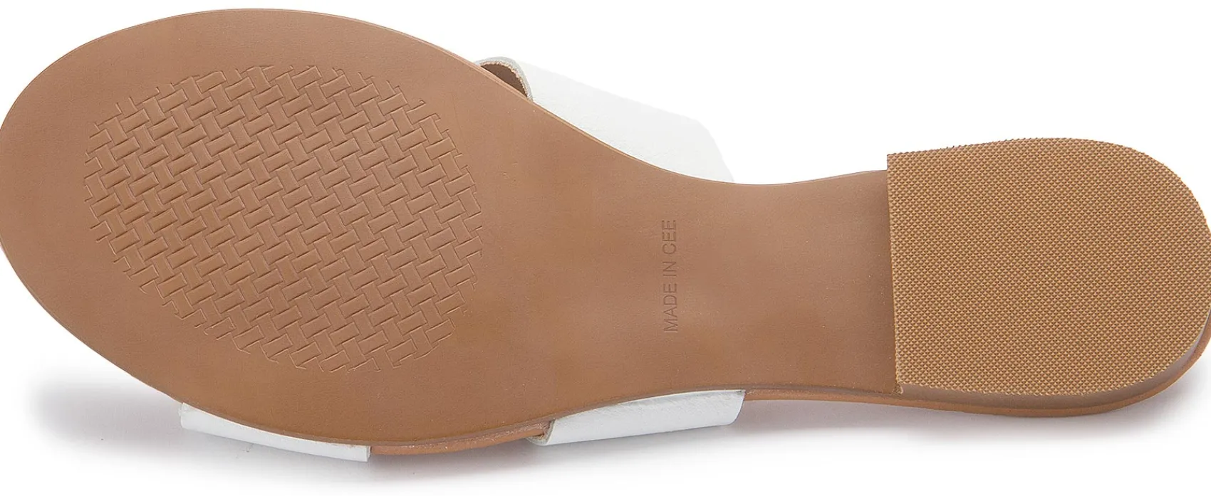 Sandalen|Pantoletten|Horsch Schuhe Pantolette in Übergrößen Weiß