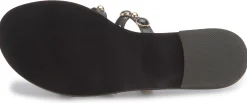 Sandalen|Pantoletten|Kotris Pantolette in Übergrößen Schwarz
