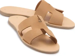 Sandalen|Pantoletten|Horsch Schuhe Pantolette in Übergrößen Braun