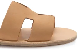 Sandalen|Pantoletten|Horsch Schuhe Pantolette in Übergrößen Braun