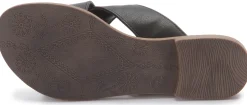 Sandalen|Pantoletten|Horsch Schuhe Pantolette in Übergrößen Schwarz