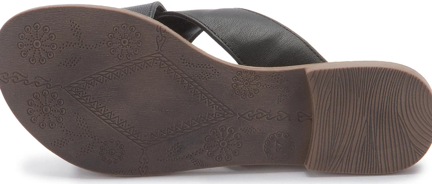 Sandalen|Pantoletten|Horsch Schuhe Pantolette in Übergrößen Schwarz
