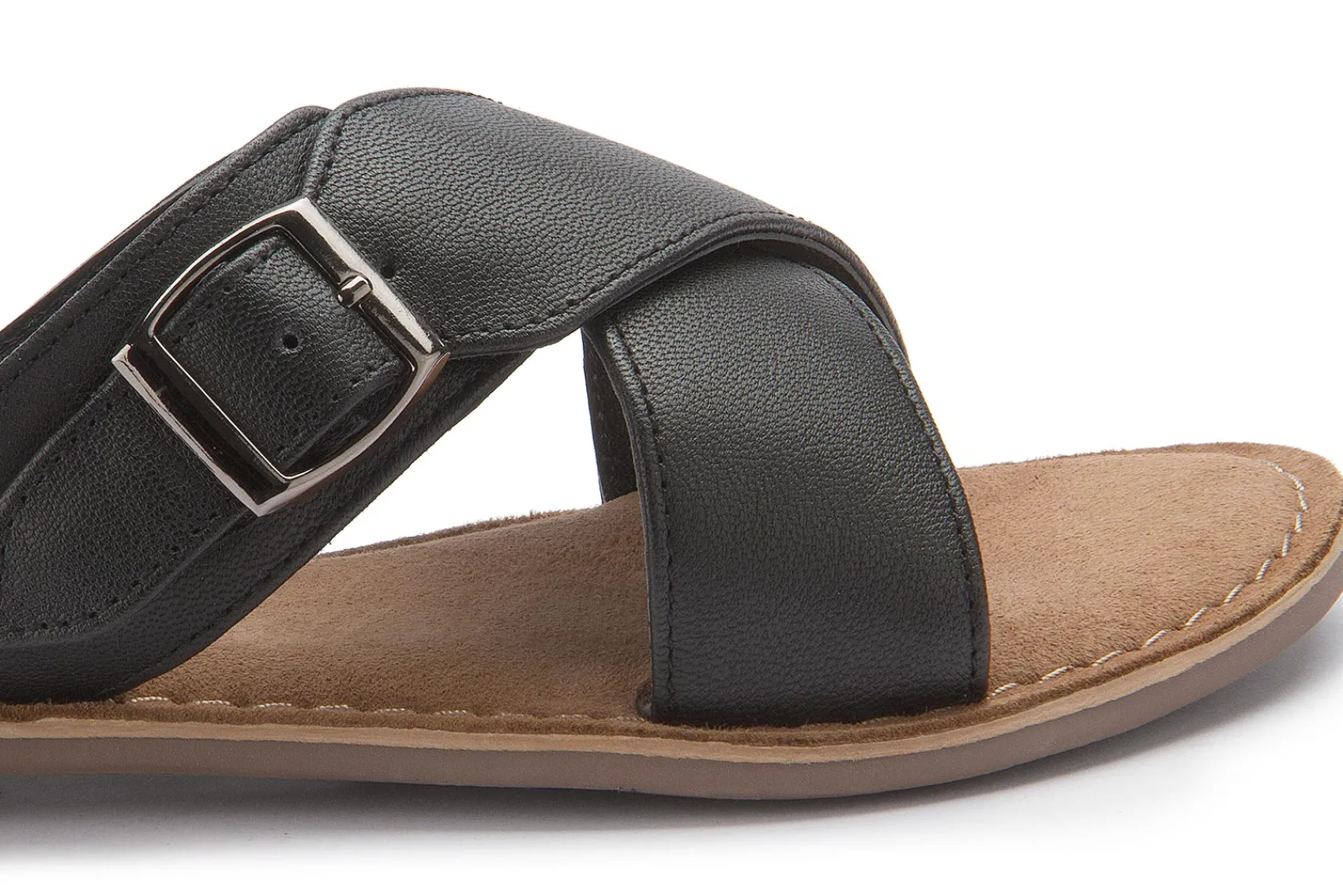 Sandalen|Pantoletten|Horsch Schuhe Pantolette in Übergrößen Schwarz