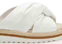 Sandalen|Pantoletten|Horsch Schuhe Pantolette in Übergrößen Weiß