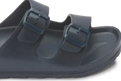Sandalen|Pantoletten|Horsch Schuhe Pantolette in Übergrößen Blau