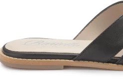 Sandalen|Pantoletten|Horsch Schuhe Pantolette in Übergrößen Schwarz