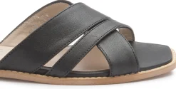 Sandalen|Pantoletten|Horsch Schuhe Pantolette in Übergrößen Schwarz