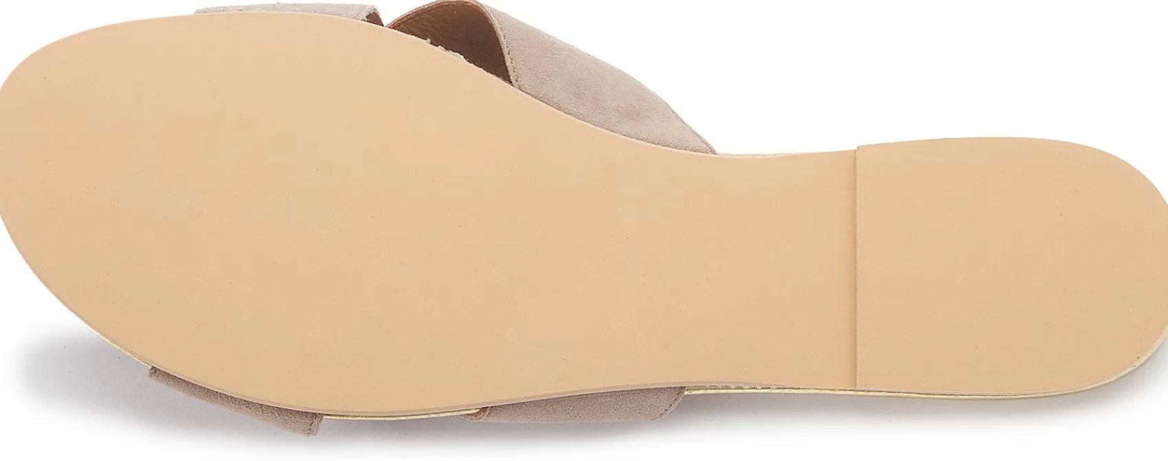Sandalen|Pantoletten|Horsch Schuhe Pantolette in Übergrößen Beige