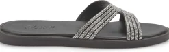 Sandalen|Pantoletten|Horsch Schuhe Pantolette in Übergrößen Schwarz