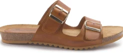 Sandalen|Pantoletten|Horsch Schuhe Pantolette in Übergrößen Braun