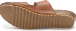 Sandalen|Pantoletten|Horsch Schuhe Pantolette in Übergrößen Braun