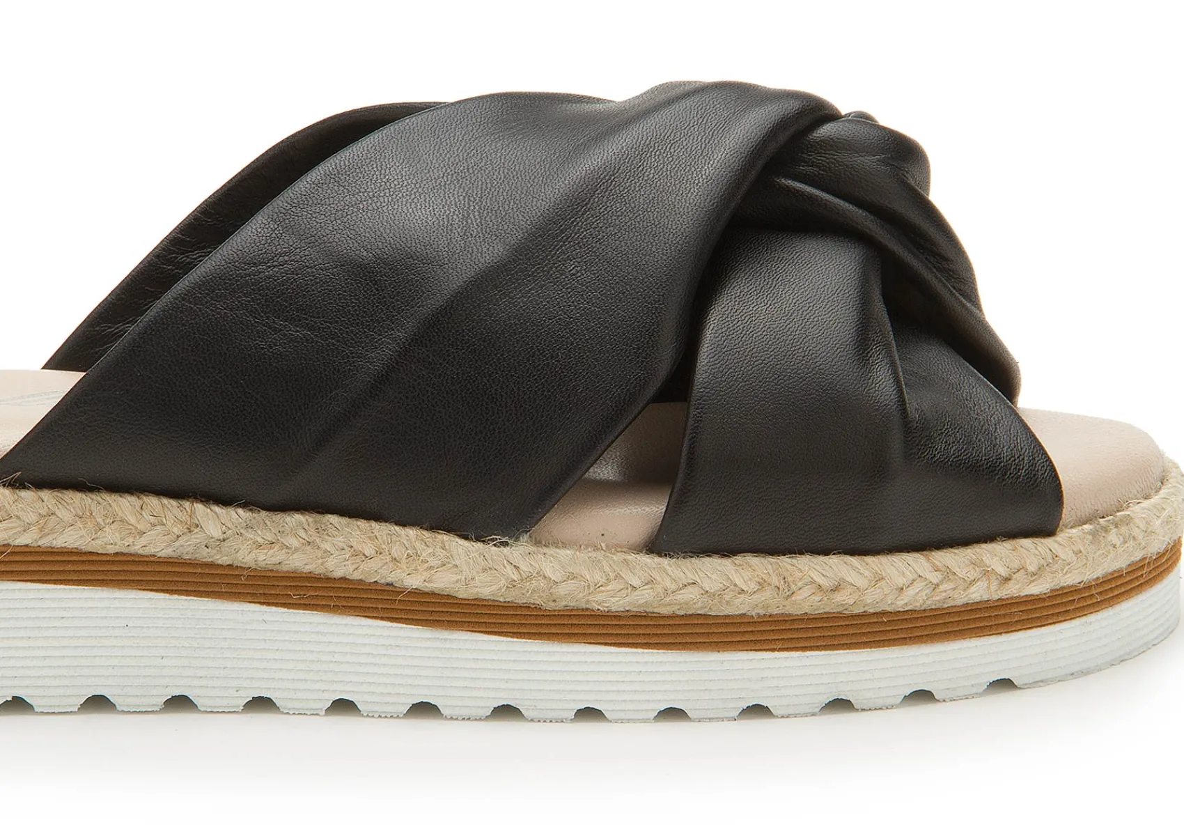 Sandalen|Pantoletten|Horsch Schuhe Pantolette in Übergrößen Schwarz
