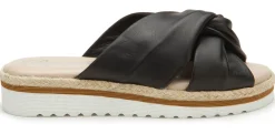 Sandalen|Pantoletten|Horsch Schuhe Pantolette in Übergrößen Schwarz