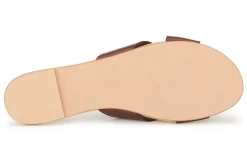 Sandalen|Pantoletten|Horsch Schuhe Pantolette in Übergrößen Braun