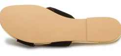 Sandalen|Pantoletten|Horsch Schuhe Pantolette in Übergrößen Schwarz