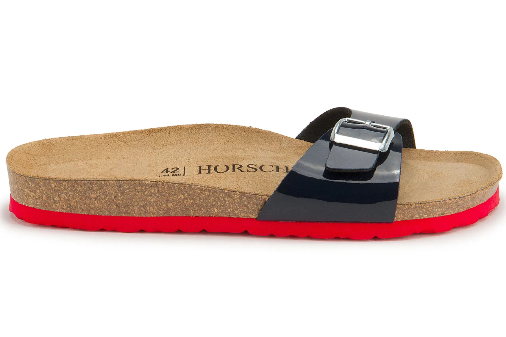 Sandalen|Pantoletten|Horsch Schuhe Pantolette in Übergrößen Blau