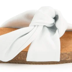 Sandalen|Pantoletten|Horsch Schuhe Pantolette in Übergrößen Weiß