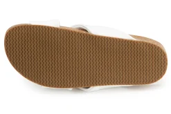Sandalen|Pantoletten|Horsch Schuhe Pantolette in Übergrößen Weiß
