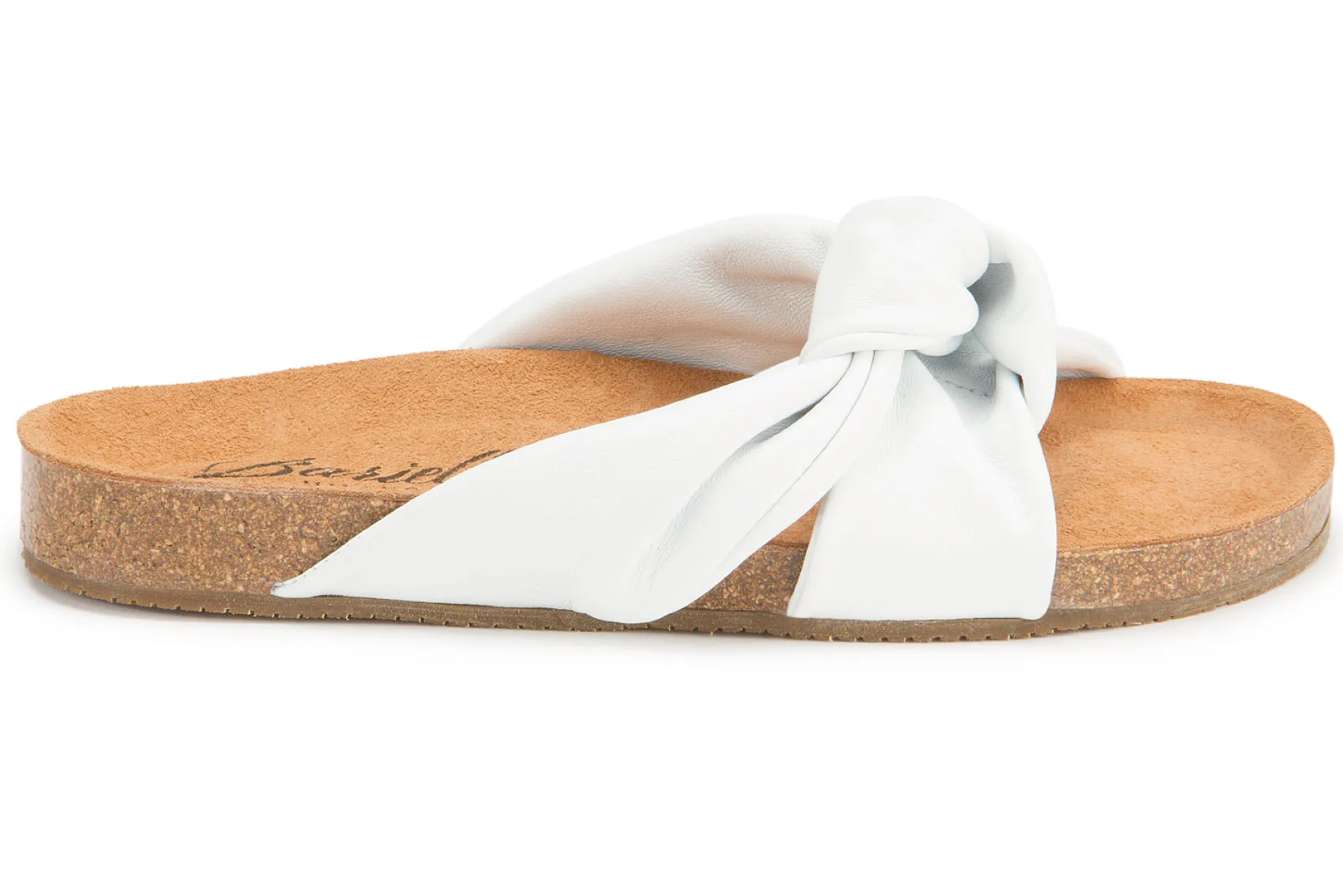 Sandalen|Pantoletten|Horsch Schuhe Pantolette in Übergrößen Weiß
