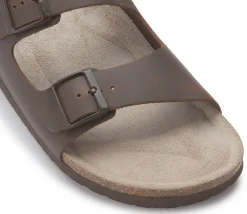 Sandalen|Hausschuhe|Horsch Schuhe Pantolette in Übergrößen Braun