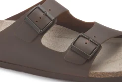 Sandalen|Hausschuhe|Horsch Schuhe Pantolette in Übergrößen Braun