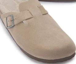 Sandalen|Hausschuhe|Horsch Schuhe Pantolette in Übergrößen Beige