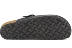 Slipper|Sandalen|Horsch Schuhe Pantolette in Übergrößen Schwarz