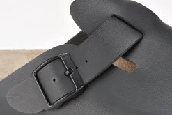 Slipper|Sandalen|Horsch Schuhe Pantolette in Übergrößen Schwarz