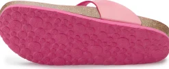 Zehentrenner|Sandalen|Horsch Schuhe Pantolette in Untergrößen Pink