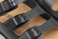 Pantoletten|Sandalen|Horsch Schuhe Pantolette in Untergrößen Schwarz