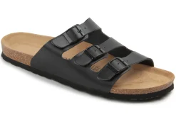 Pantoletten|Sandalen|Horsch Schuhe Pantolette in Untergrößen Schwarz
