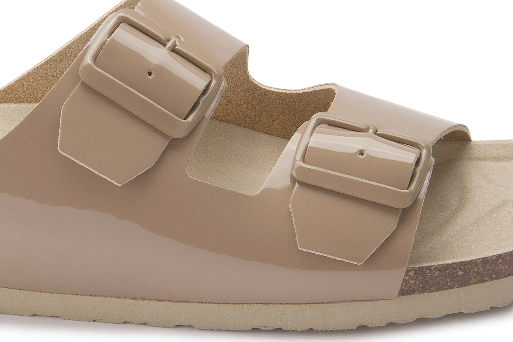 Sandalen|Pantoletten|Horsch Schuhe Pantolette in Untergrößen Beige