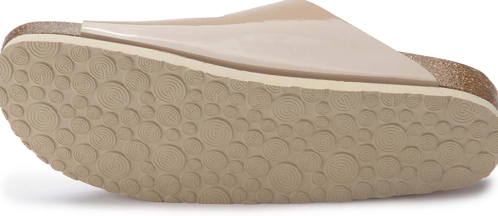 Sandalen|Pantoletten|Horsch Schuhe Pantolette in Untergrößen Beige