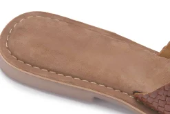 Sandalen|Pantoletten|Horsch Schuhe Pantolette in Untergrößen Braun